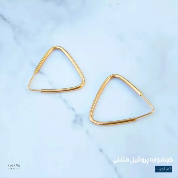 بهترین گوشواره طلا ظریف و سبک برای هدیه